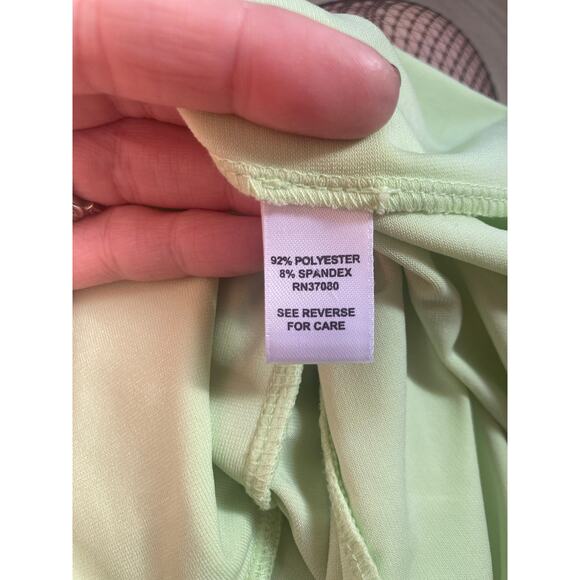 Cato Light Green Stretch Pullover Top, Size L - Picture 5 of 7